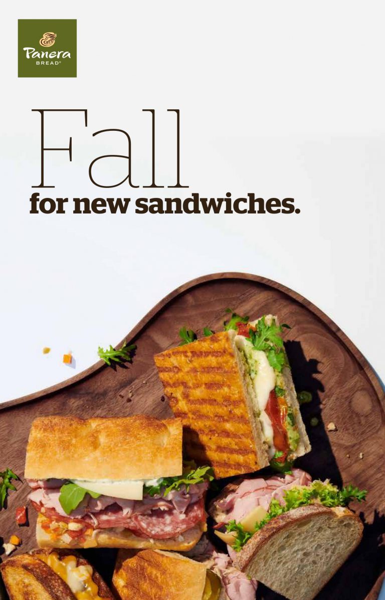 Panera Bread Menu Specials