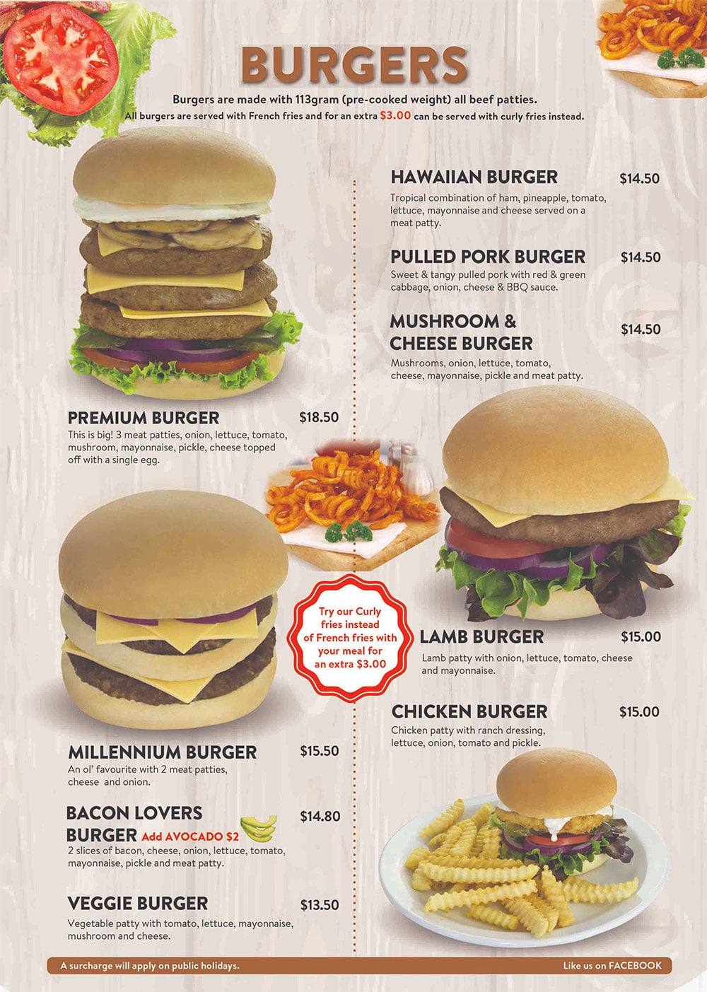 Denny’s NZ Menu Prices