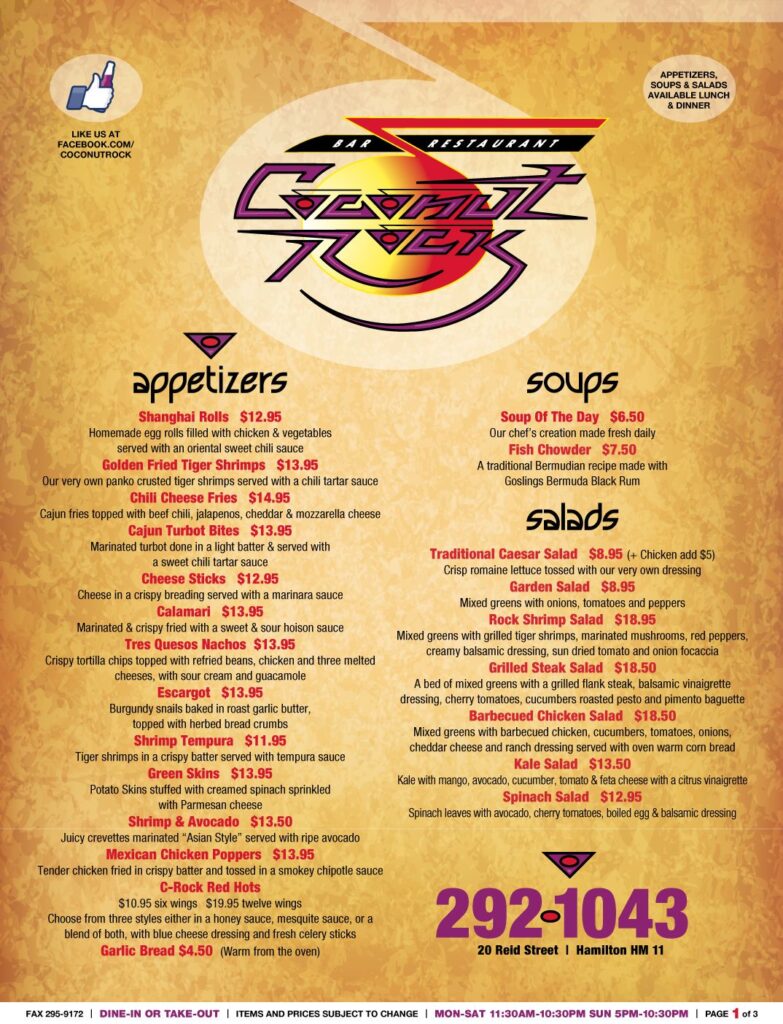 Coconut Rock Menus.bm
