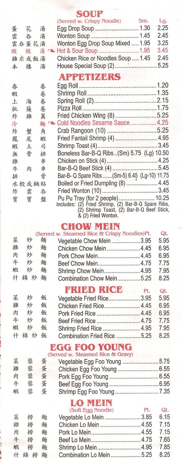 Send your menu files and any questions to