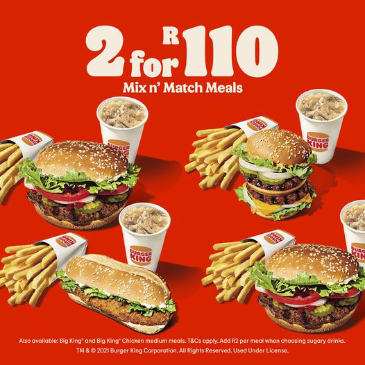 Burger King Breakfast Menu With Updated Prices in South Africa 2024