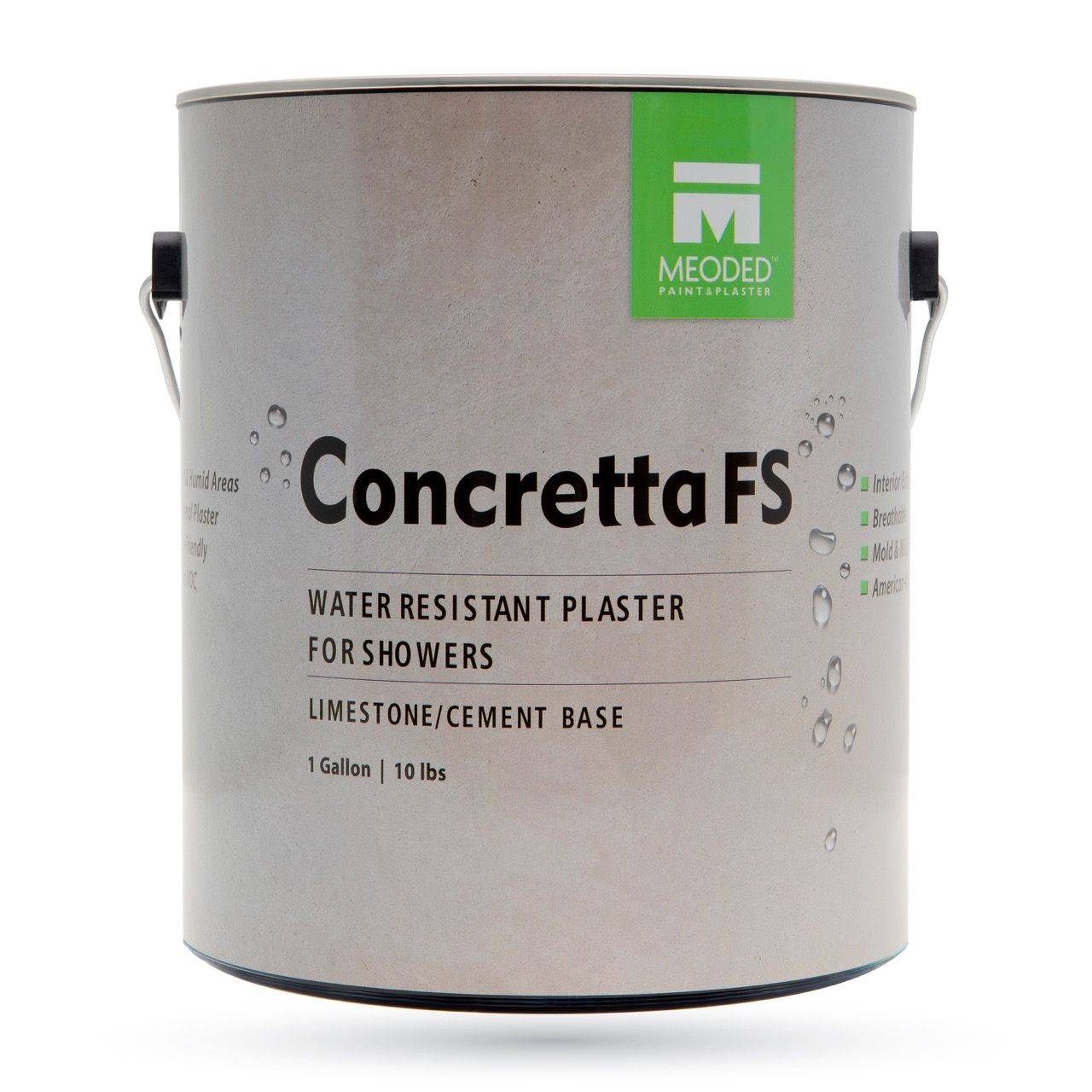 Concretta FS Water Resistant Plaster Finish