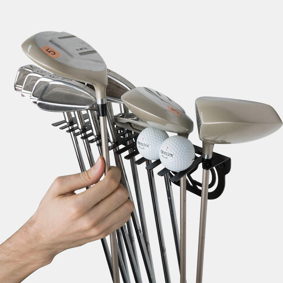 Soporte Palos Golf Soportes y colgadores de pared Meollo