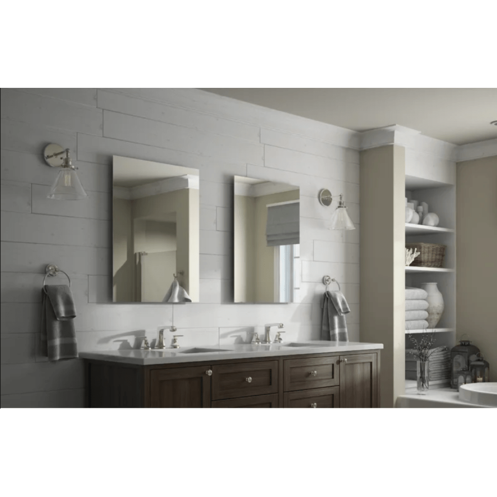 Delta Rectangular Standard Float Mount Frameless Bathroom/Vanity Mirror