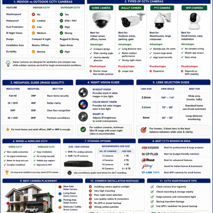 CCTV Storage Calculator (DVR & NVR HDD Size Calculation Guide