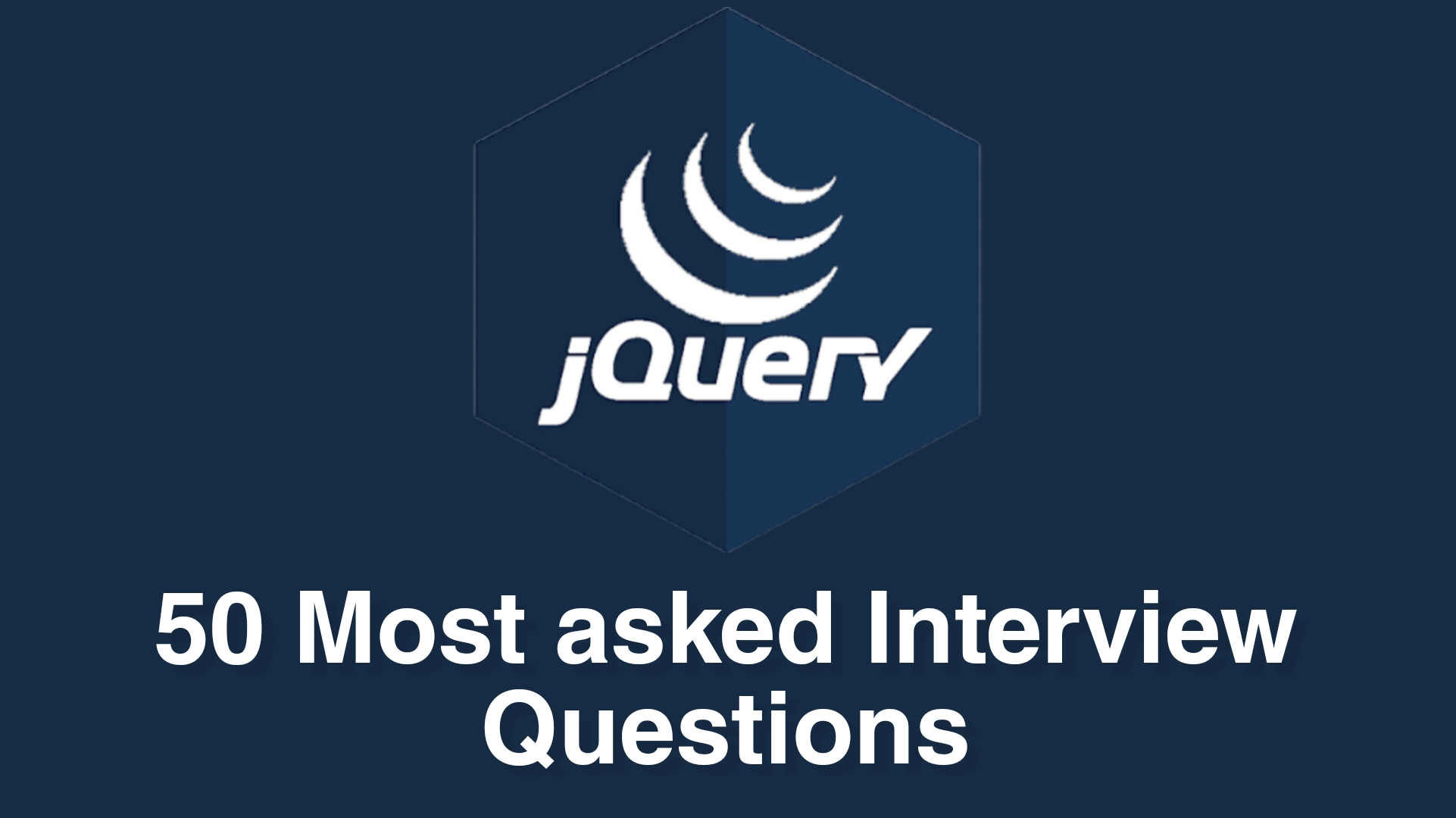 Top 50 jQuery Interview Questions with Solution Meradesh.in