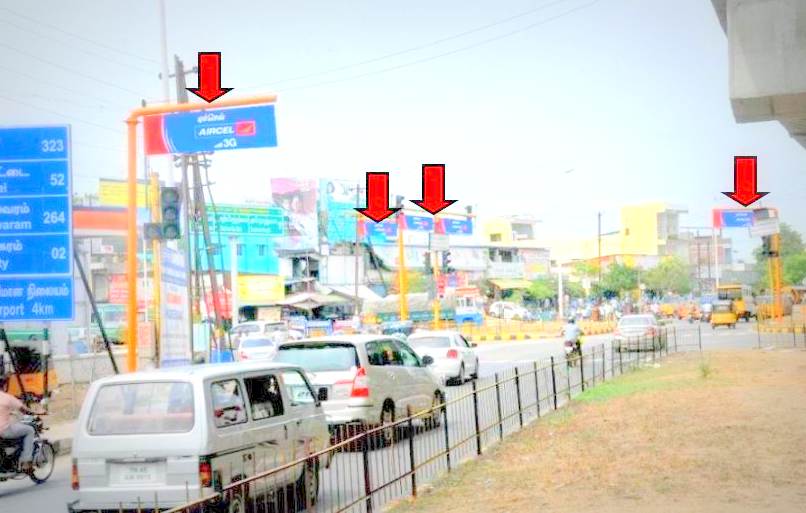 Trafficsign Tvstollgate Advertising in Tiruchirappalli MeraHoarding