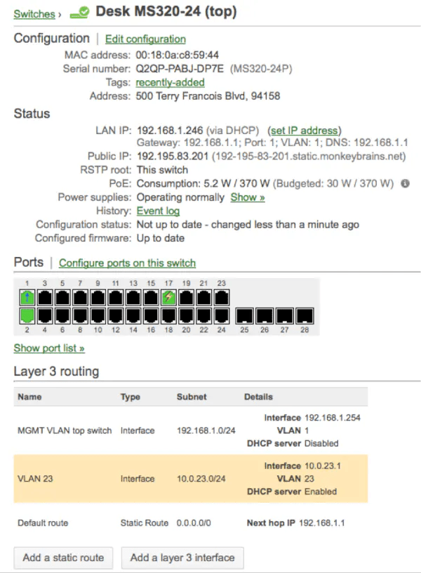 DHCP server and failover for layer 3 switches Cisco Meraki Blog