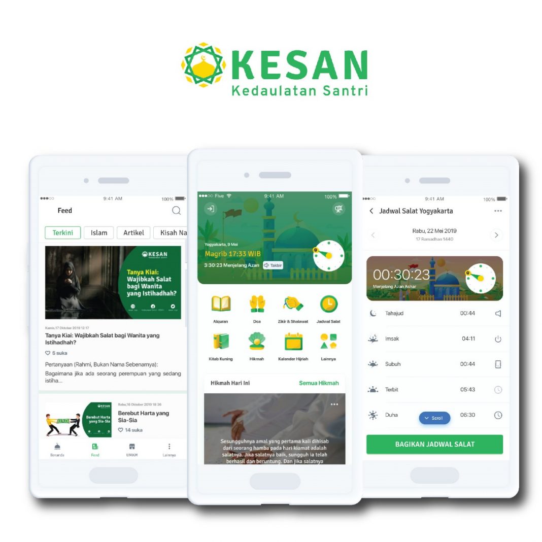 Sambut Hari Santri Nasional dengan Aplikasi KESAN untuk