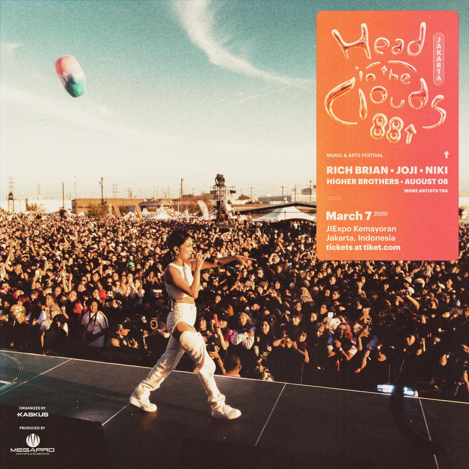 head in the clouds festival 2023 Bintang dari 88Rising Akan Hadir di Head In The Clouds Festival Jakarta