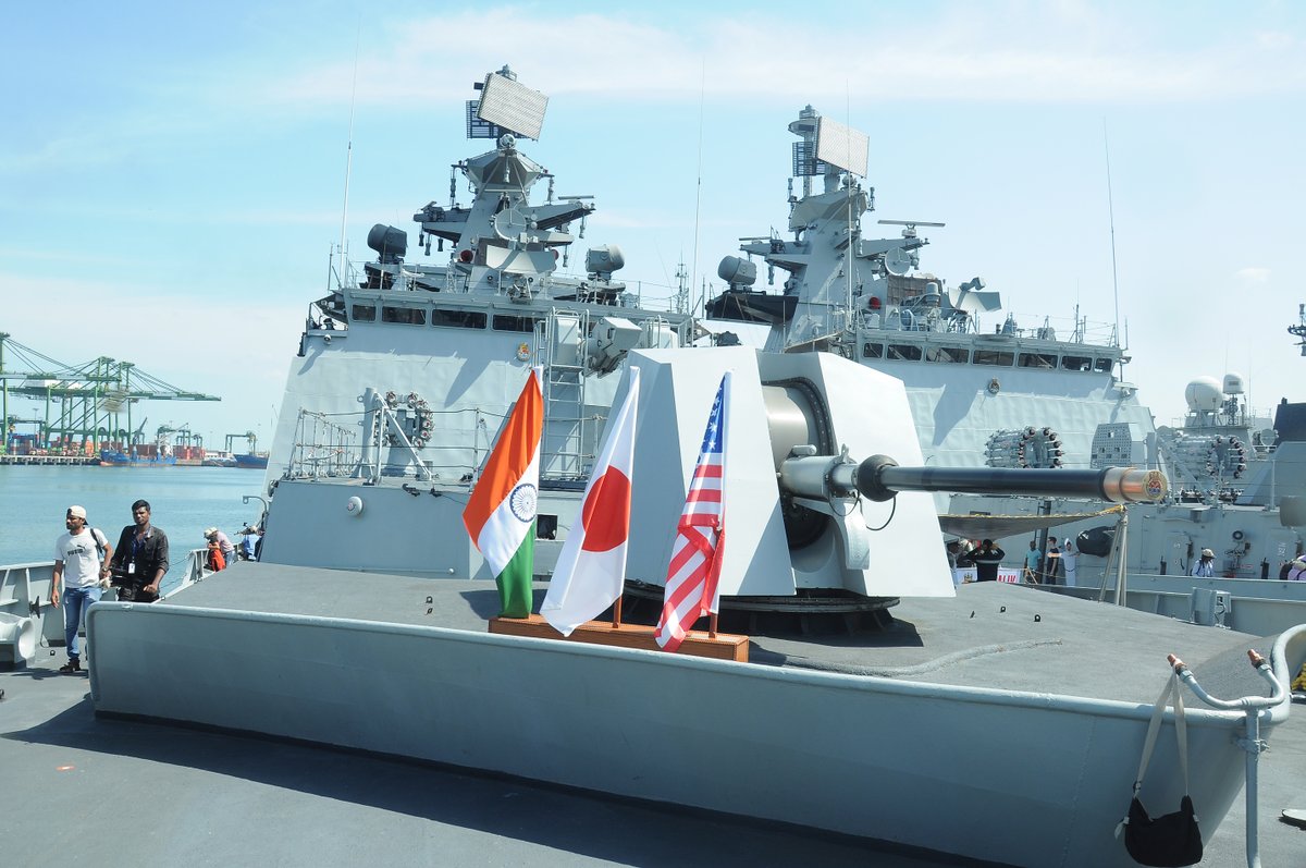 Quad drills Malabar Naval Exercises 2020 has begun in Bay of Bengal