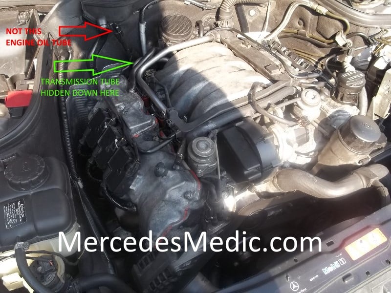 How To Check Mercedes Transmission Fluid Level At Level