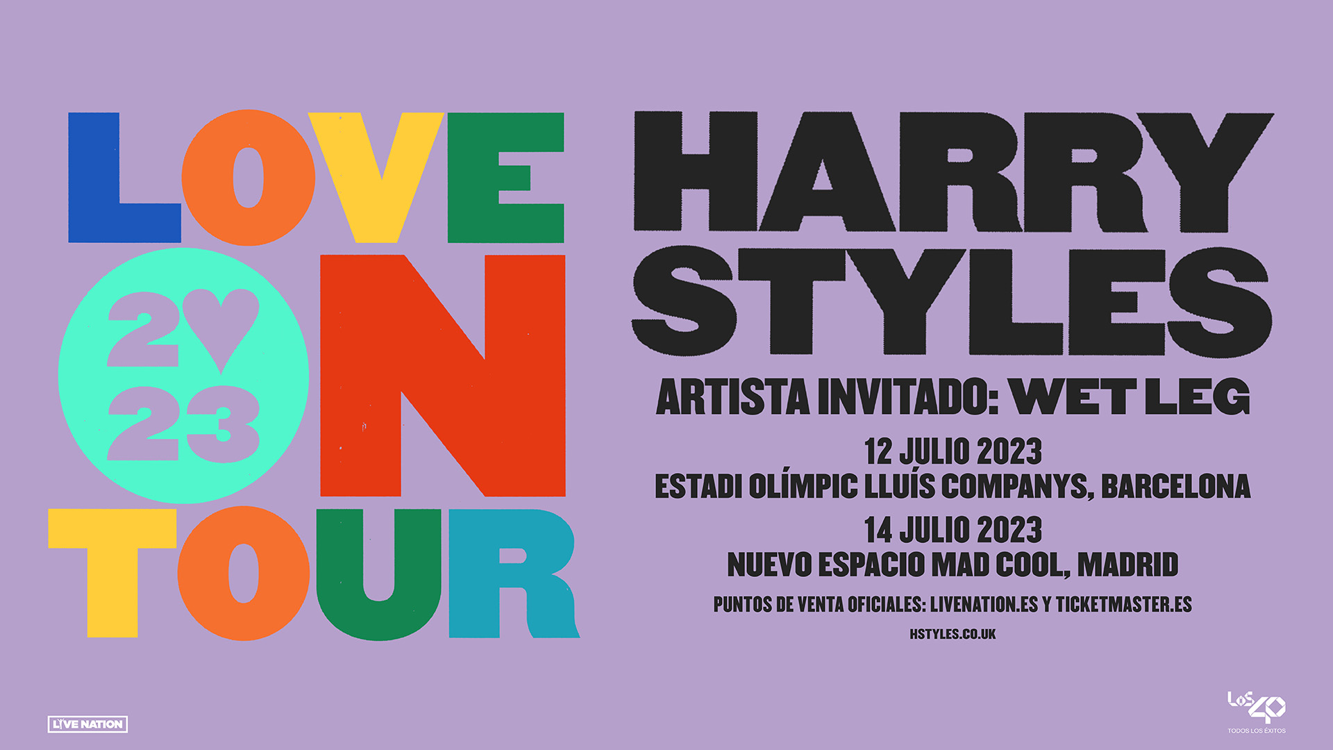 Conciertos de Harry Styles en Barcelona y Madrid en 2023 MERCADEO POP
