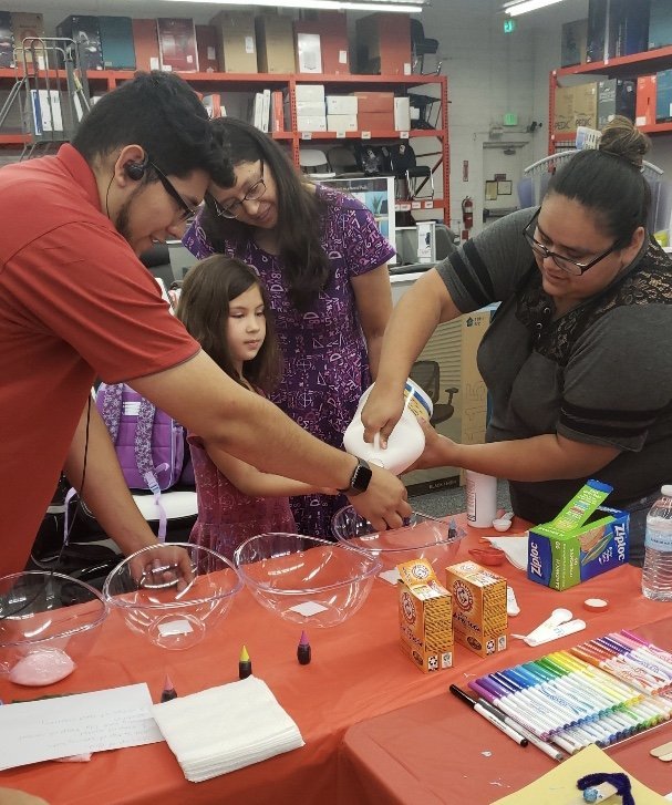 Merced Staples celebrates with school kids — Merced County Times