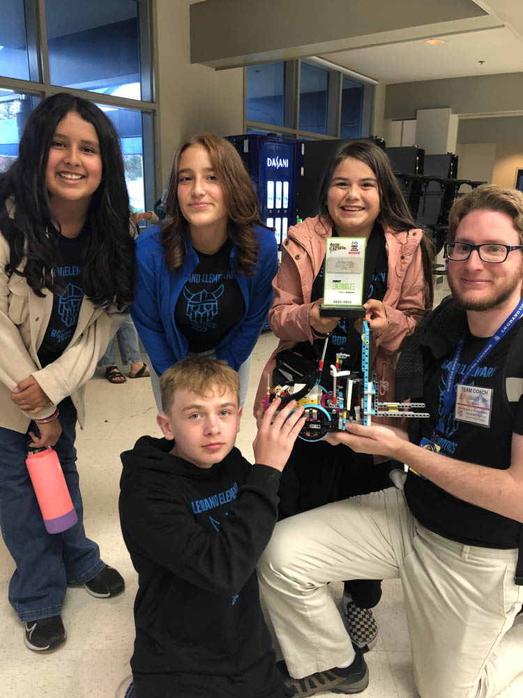 Le Grand Elementary Robotics receives top award — Merced County Times