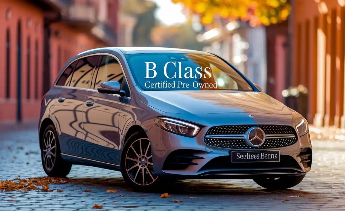B Class Certified Pre Owned
