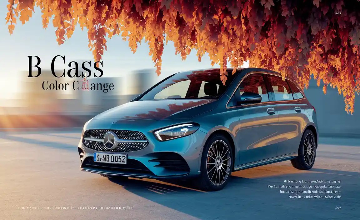 B Class Color Change