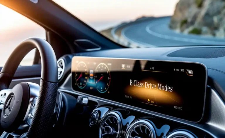 B Class Drive Modes