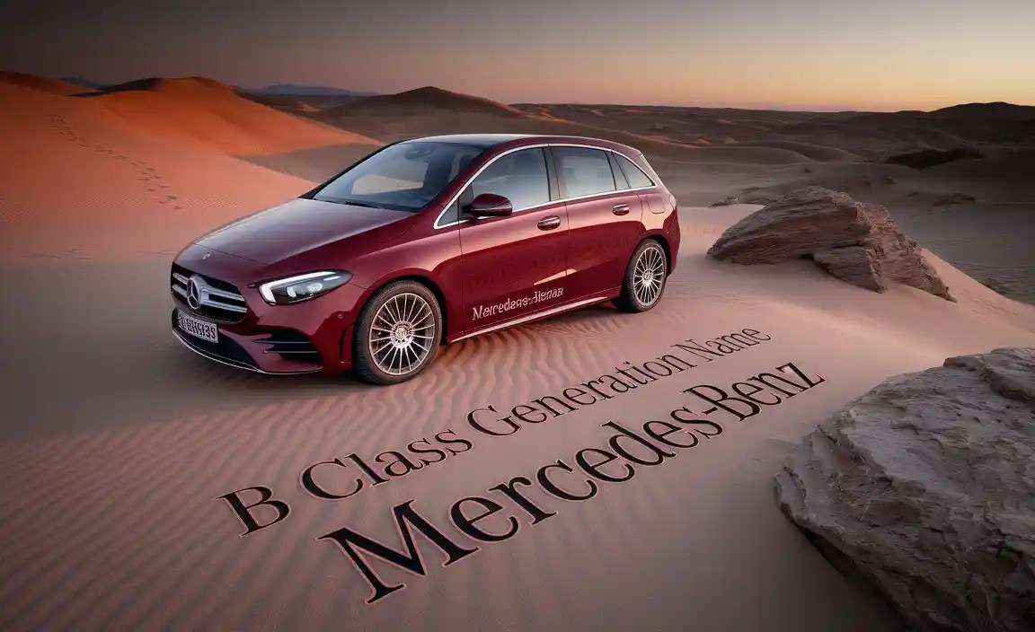 B Class Generation Name