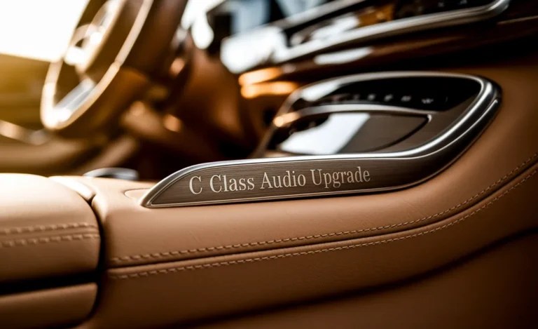 C Class Audio Upgrade