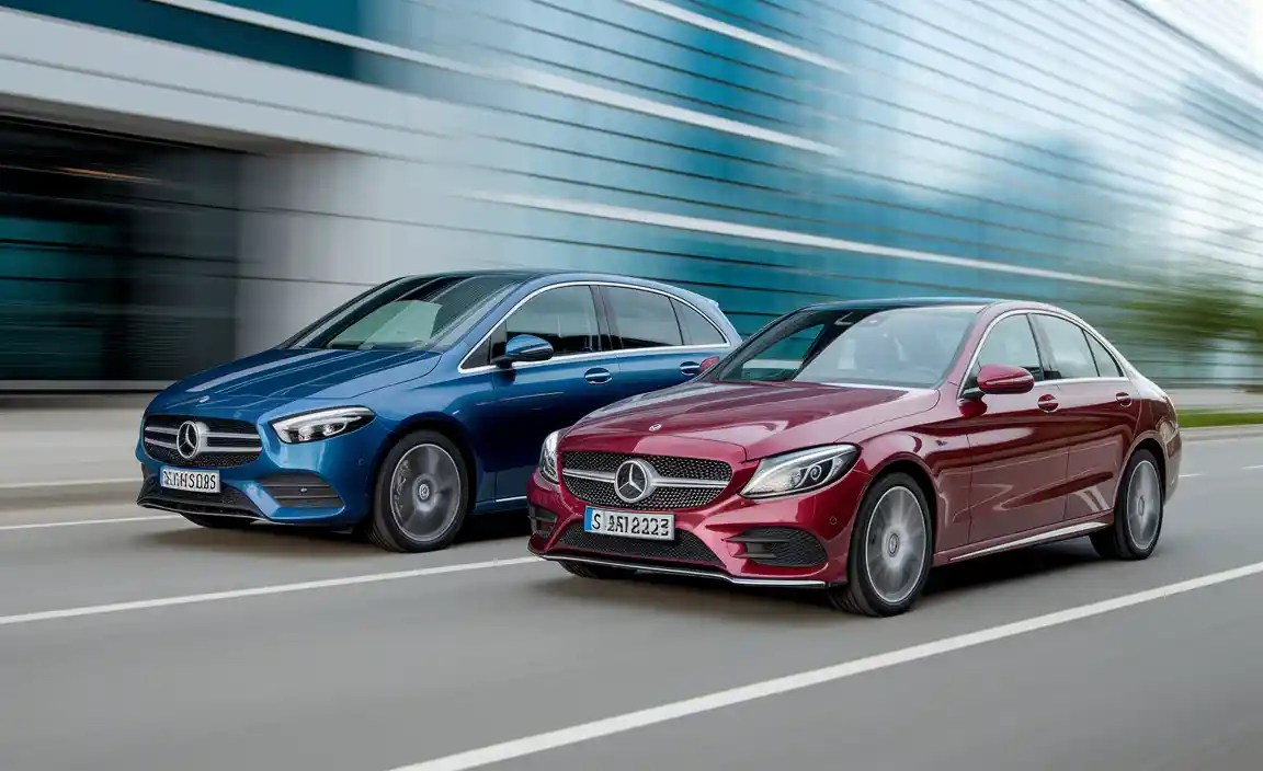 Comparison - B-Class vs. C-Class for City Driving