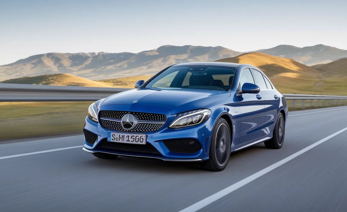 How Mercedes-Benz Tests C-Class Aerodynamics