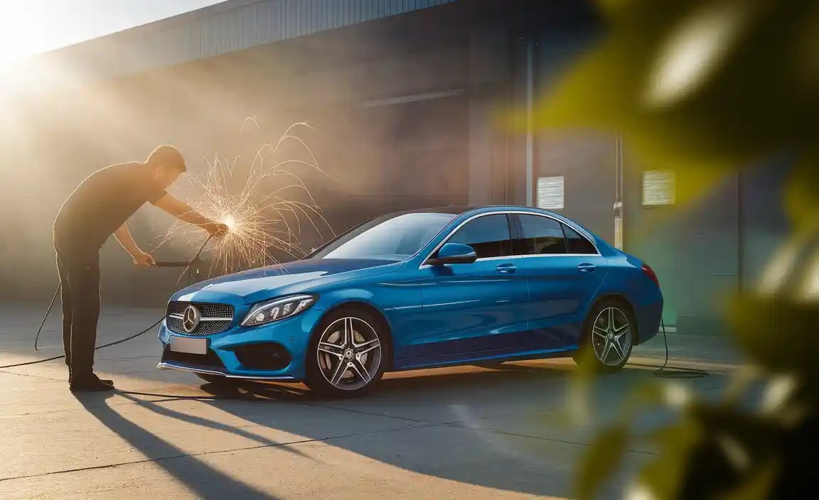 Important Safety Precautions for Jump Starting a Mercedes-Benz C-Class