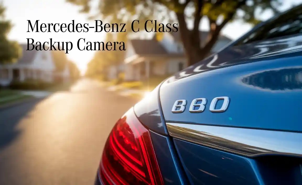 Mercedes-Benz C Class Backup Camera