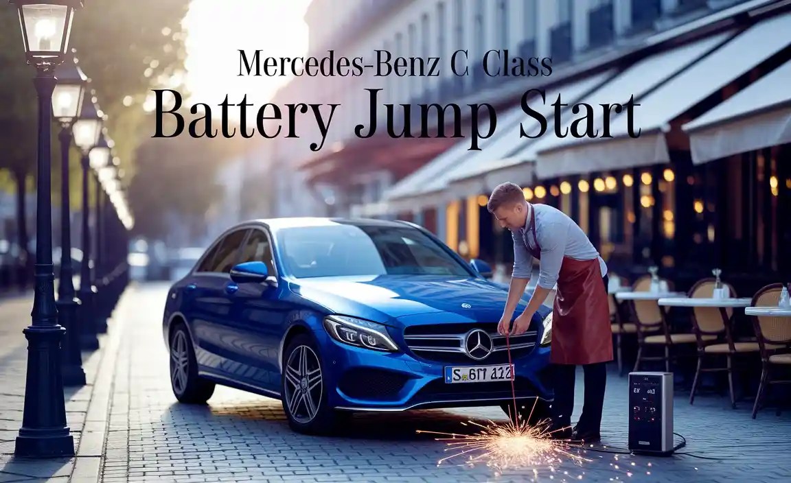 Mercedes-Benz C Class Battery Jump Start