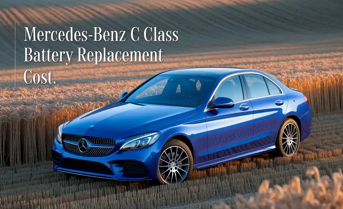 Mercedes-Benz C Class Battery Replacement Cost