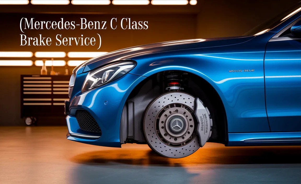 Mercedes-Benz C Class Brake Service: Ultimate Performance