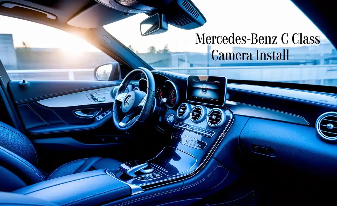 Mercedes-Benz C Class Camera Install