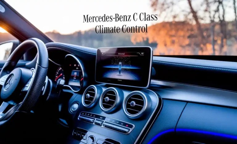 Mercedes-Benz C Class Climate Control
