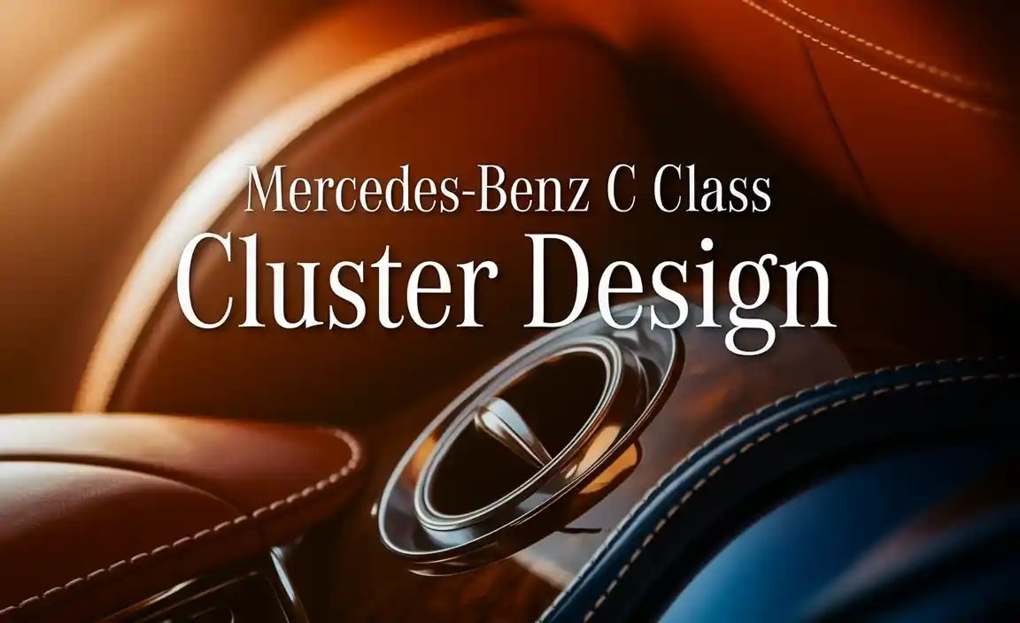 Mercedes-Benz C Class Cluster Design