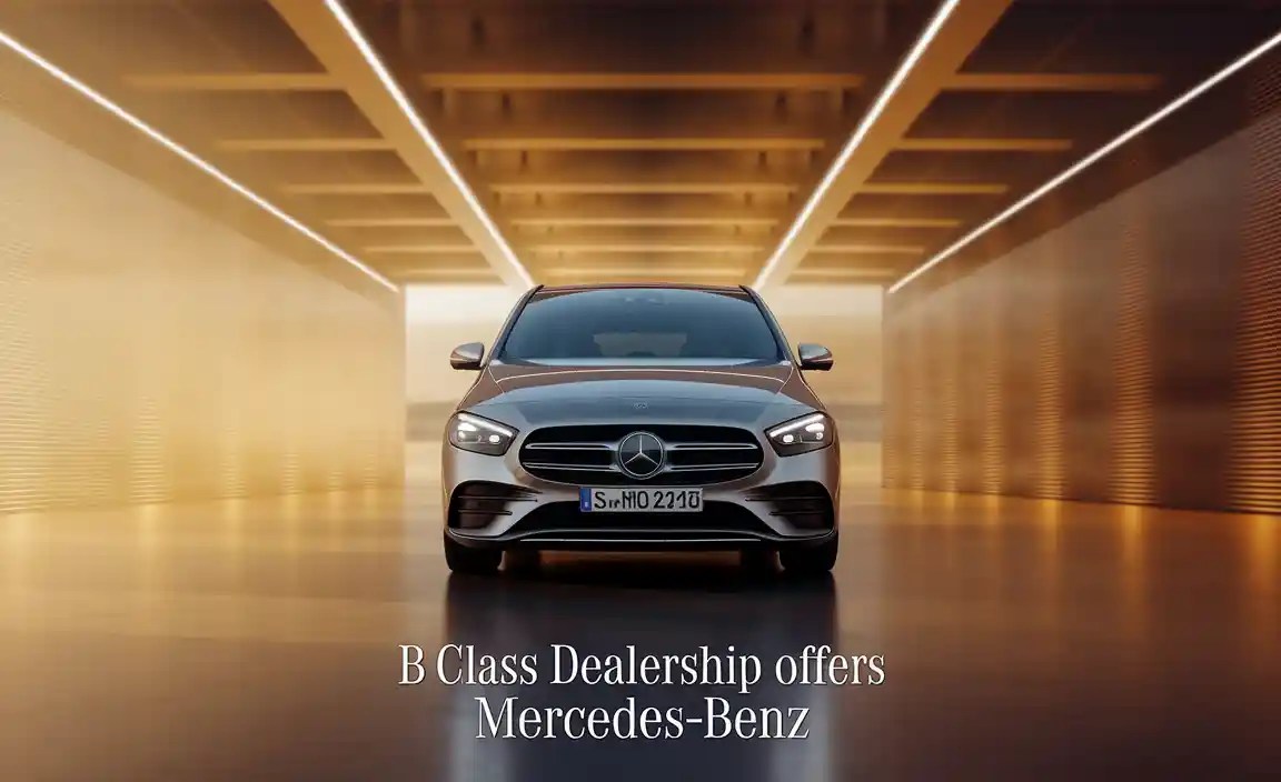 Navigating Dealership Promotions for the Best B-Class Deals