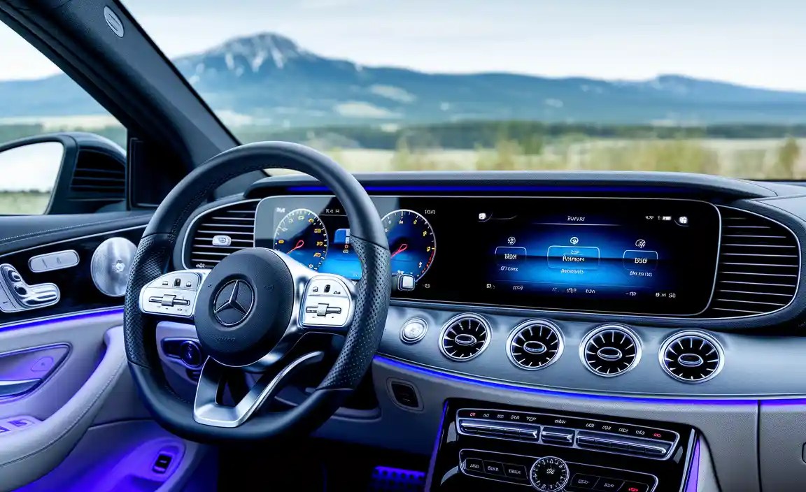 The Evolution of Ambient Lighting in the B-Class