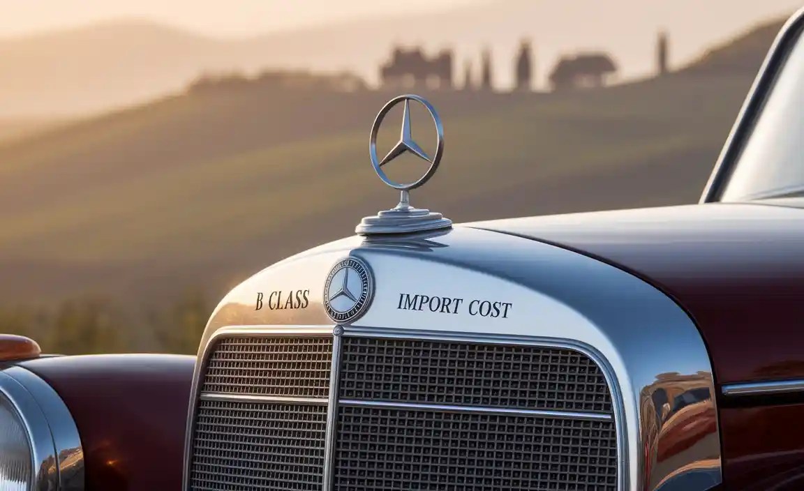 Understanding the Components of "B Class Import Cost"