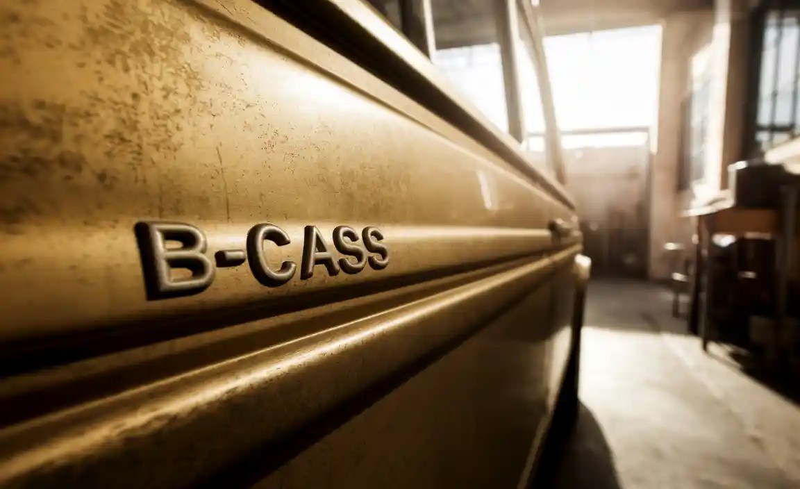 Where to Find Your B Class Chassis Number (VIN)