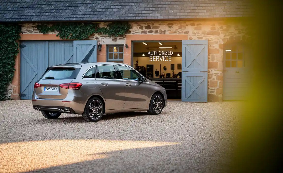 Your B Class Authorized Service Experience Step-by-Step