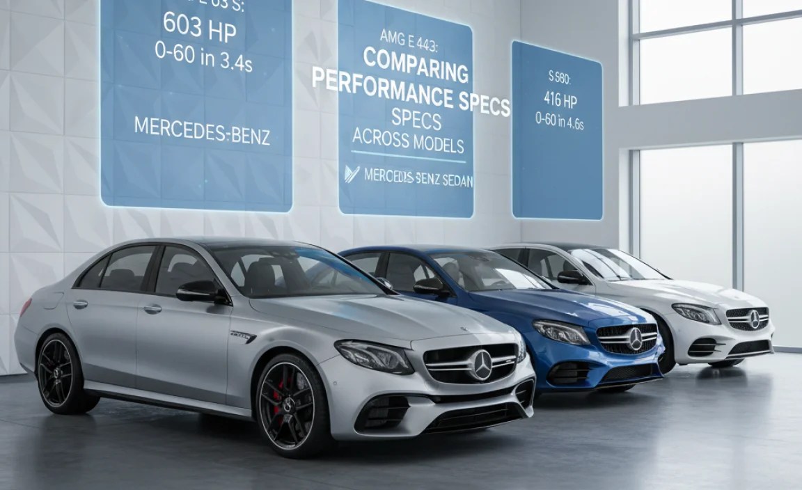 Comparing Performance Specs Across Models