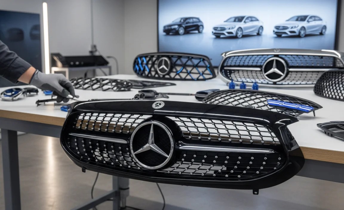 Customizing Your A-Class Grille