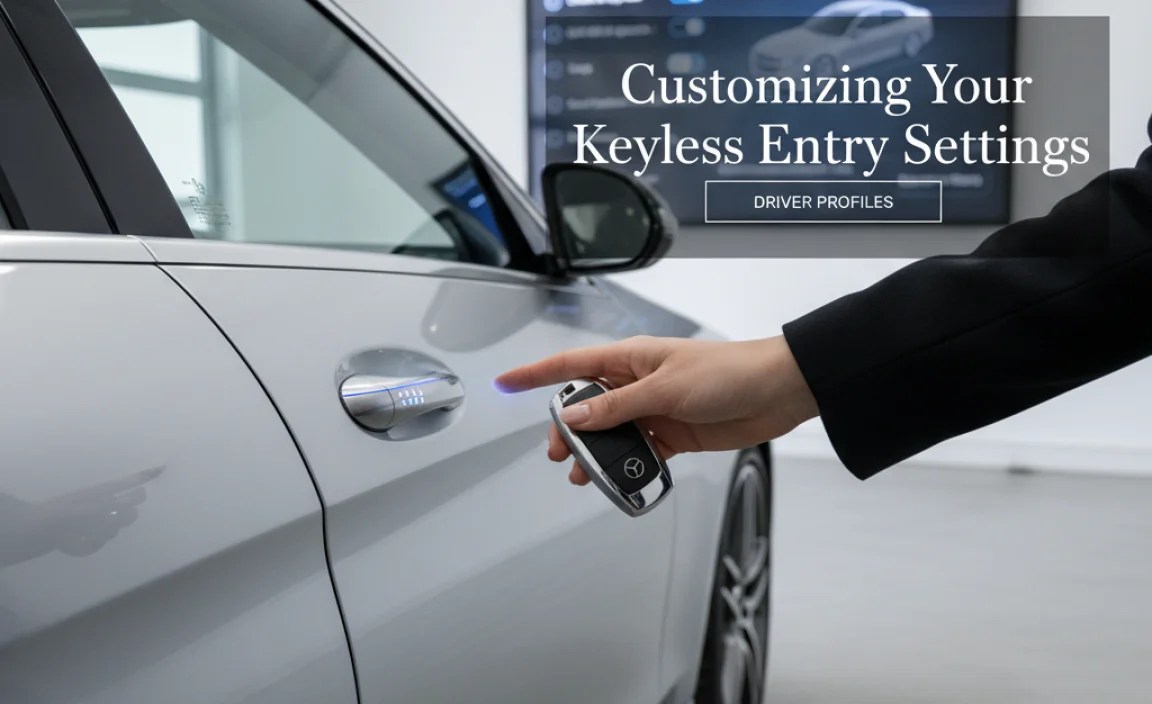 Customizing Your Keyless Entry Settings