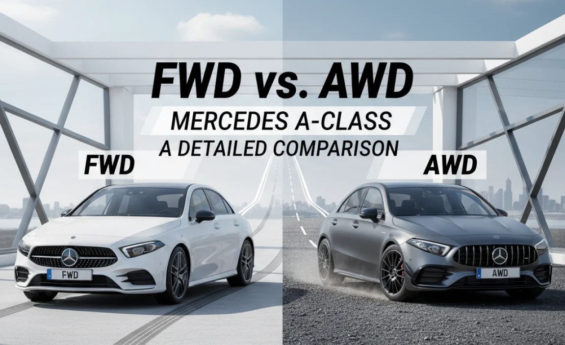 FWD vs. AWD A-Class: A Detailed Comparison
