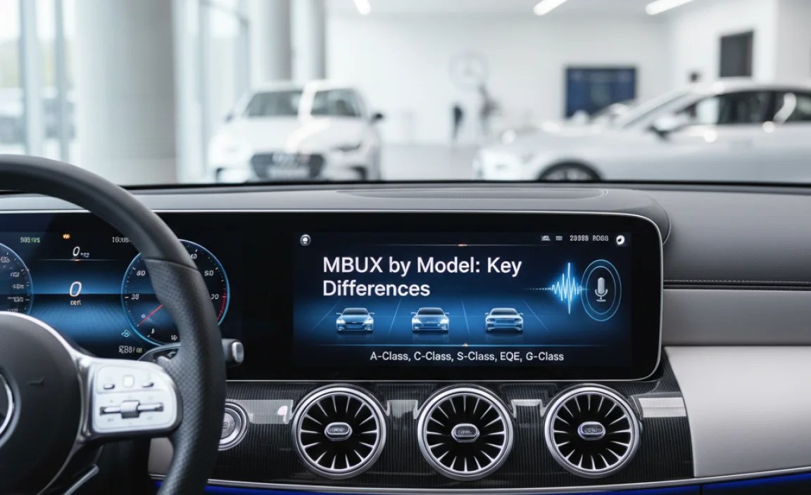 MBUX by Model: Key Differences