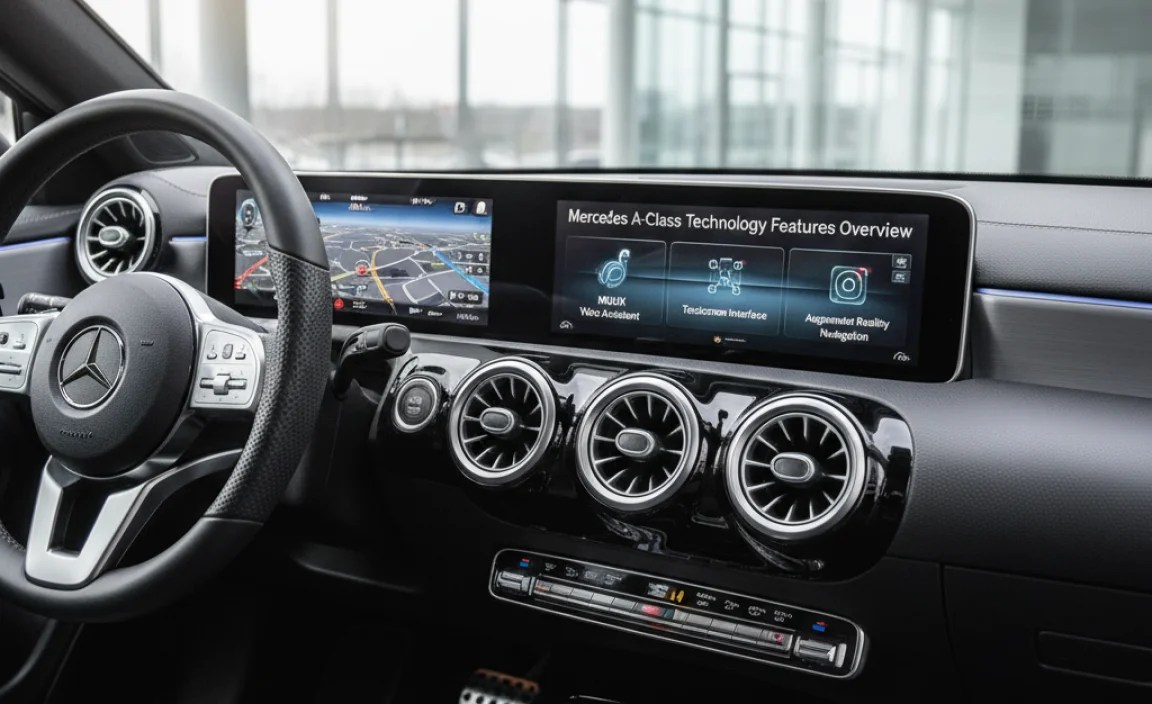 Mercedes A Class Technology Features Overview