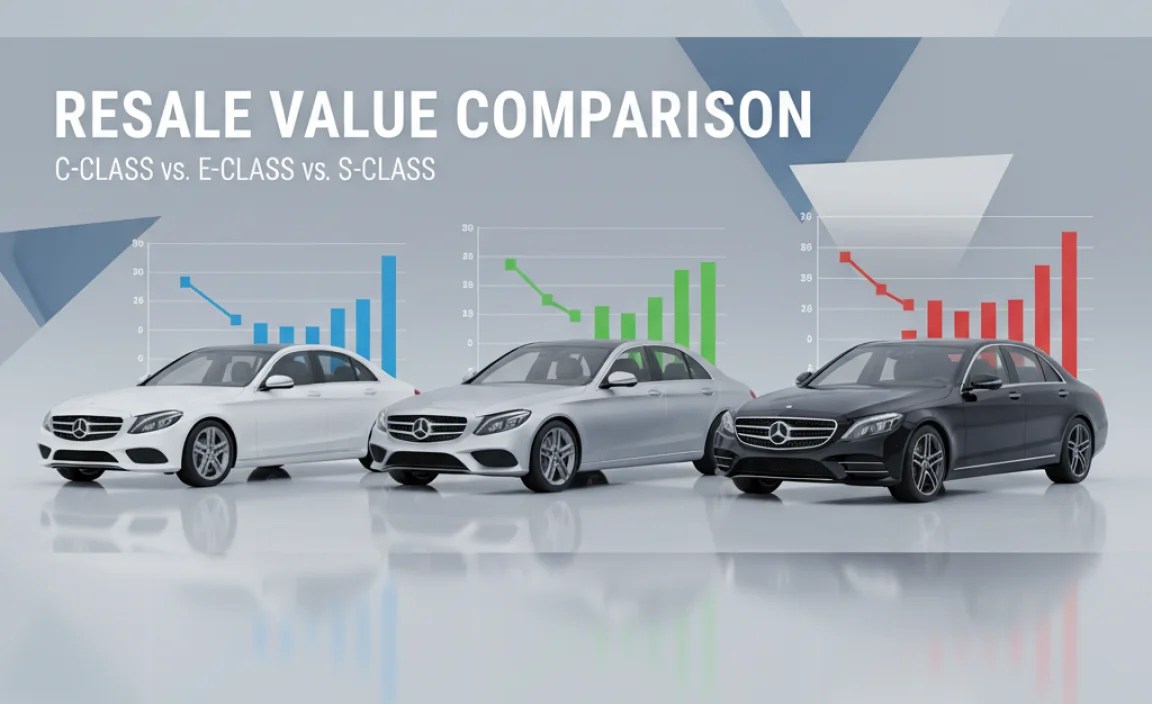 Resale Value Comparison: C-Class vs. E-Class vs. S-Class