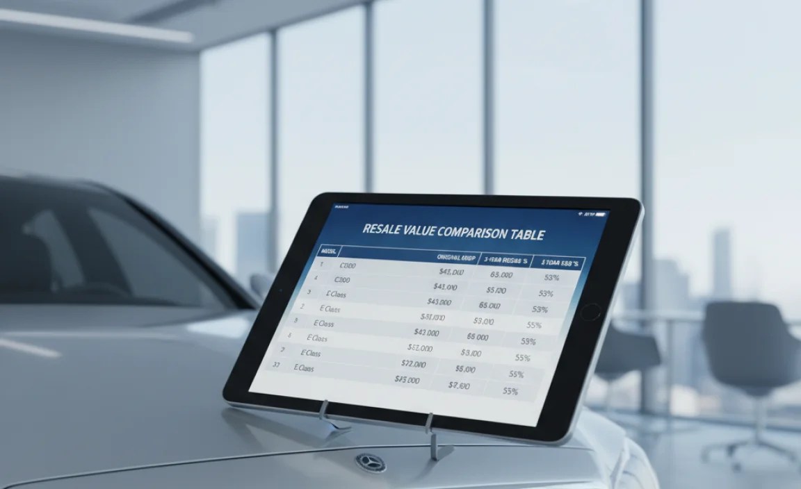 Resale Value Comparison Table