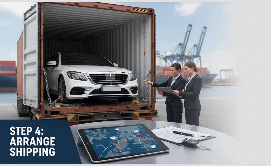 Step 4: Arrange Shipping