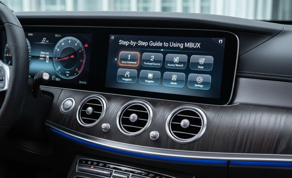 Step-by-Step Guide to Using MBUX