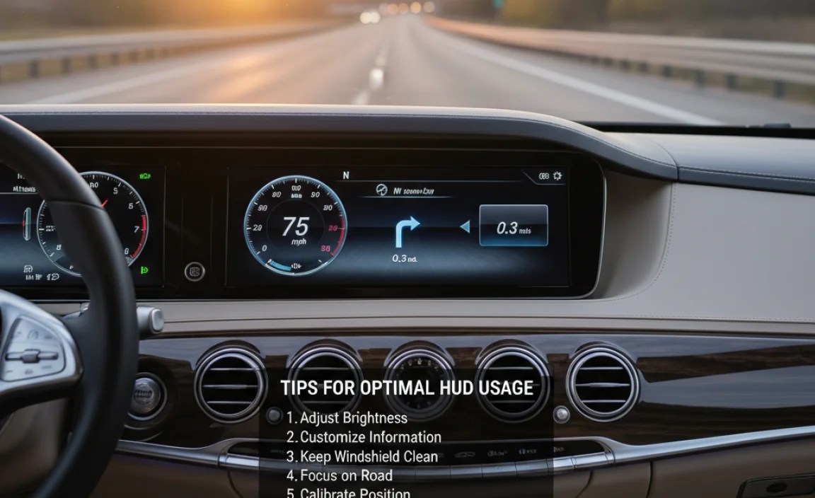 Tips for Optimal HUD Usage